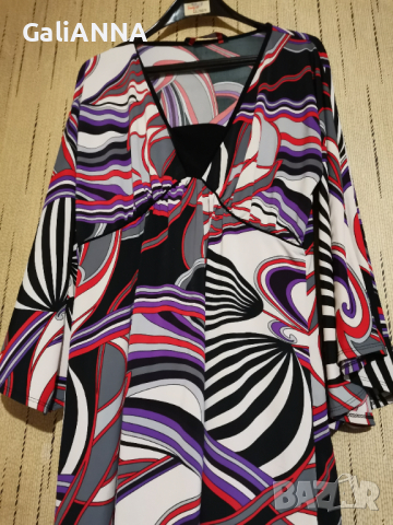 СТРАХОТНА ТУНИКА В СВЕЖИ ЦВЕТОВЕ РАЗМЕР 2XL 