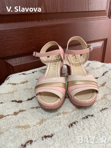 Летни сандали на платформа , снимка 2 - Сандали - 52442498