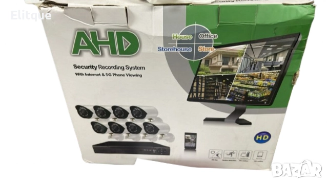 Комплект за видеонаблюдение,8 камери,без монитор,1.3MP, снимка 5 - Други - 52832254