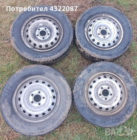Джанти с гуми 215 / 65 /16 С от Опел Виваро / Opel Vivaro 2.5 CDTI 135 к.с