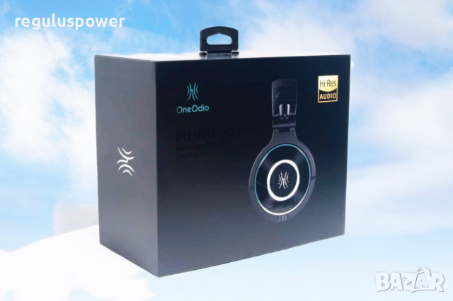 Професионални студийни слушалки OneOdio Monitor 60, 20Hz-40kHz,1600 mw, 38 Ом, снимка 4 - Слушалки и портативни колонки - 36544529