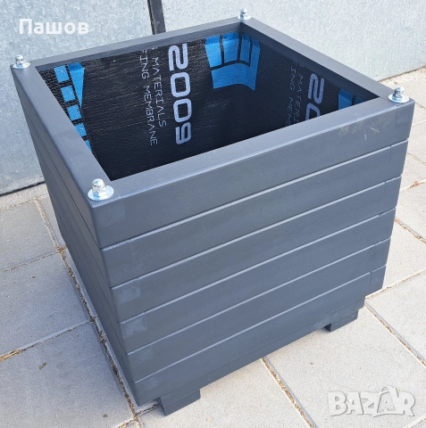 Дървени саксии [кашпи] от масив , снимка 6 - Декорация за дома - 53498504