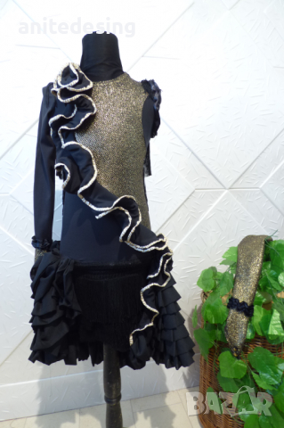 детска рокля за спортни танци, снимка 3 - Други спортове - 35187089