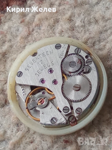 Механизъм от стар ръчен часовник 52106, снимка 8 - Мъжки - 52260959