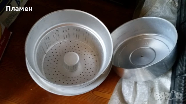  Алуминиева тенджера парова соковарка СССР ЯМ , снимка 2 - Съдове за готвене - 51110992