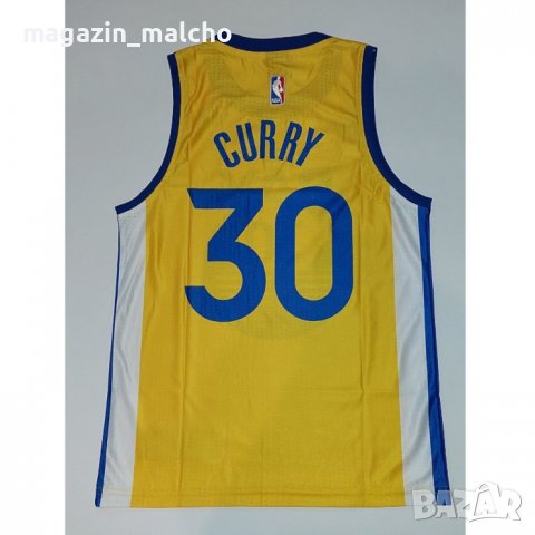 Мъжки Баскетболен Потник – NBA Golden State Warriors STATE CURRY 30; размери: S, M, L, XL и 2XL, снимка 2 - Баскетбол - 39468291