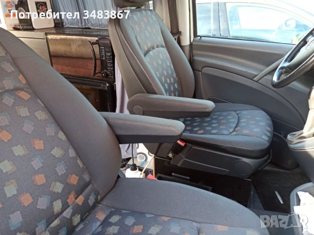 Много надежден Mercedes Vito кемпер, внесен от Австрия, снимка 9 - Каравани и кемпери - 53596576