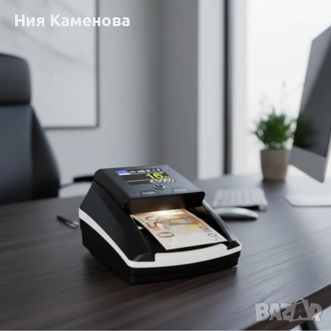 Автоматичен детектор за банкноти AL-136T – UV / MG / IR проверка с вградена акумулаторна батерия