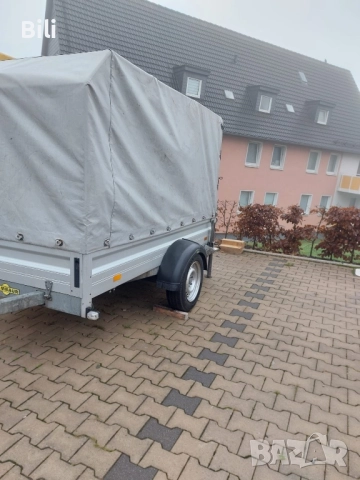 Немско ремарке Humbaur 750 кг, снимка 5 - Ремаркета - 52775417