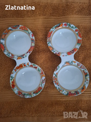 Две солници с декор Кашмир