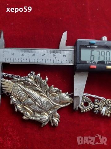 Огромен стар сребърен накит в отлично състояние , 3 900 лв, снимка 17 - Антикварни и старинни предмети - 52272913