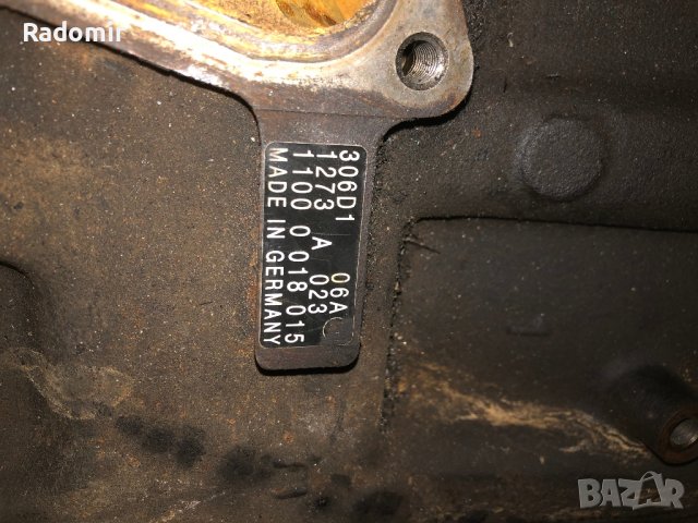 Двигателен блок Бмв е39, 530 дизел, 193 коня, 2001, снимка 2 - Части - 43837783