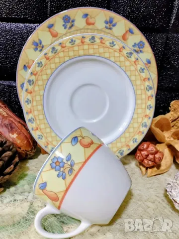Три тройни сета за  кафе, чай и капучино. Germany, снимка 3 - Сервизи - 49012028