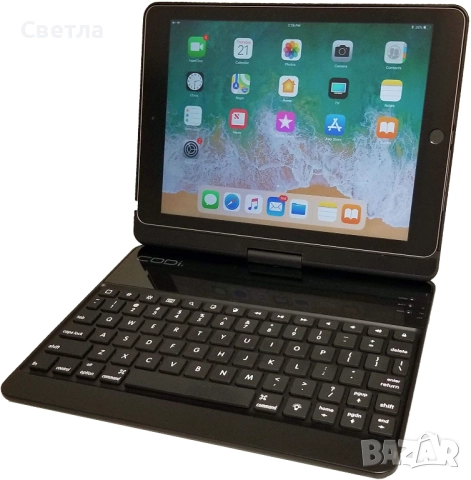 Bluetooth кейс с клавиатура Codi за iPad 9,7'', 6 в 1, 360 градуса,Не е Лаптоп,не е Таблет, 120 лв, снимка 4 - Таблети - 47555896