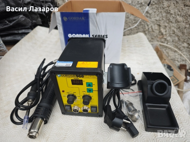 Станция за запояване и разпояване GORDAK 968 Чисто нова 