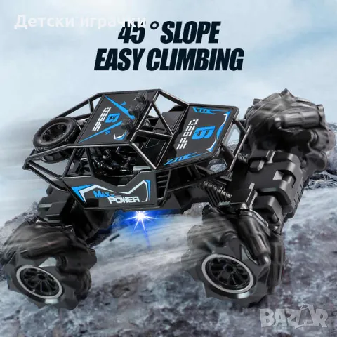 Джип кола за дрифт, каскади с дистанционно , снимка 6 - Коли, камиони, мотори, писти - 48682870