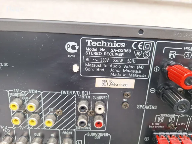TECHNICS DX950/промо цена/, снимка 17 - Ресийвъри, усилватели, смесителни пултове - 50059294
