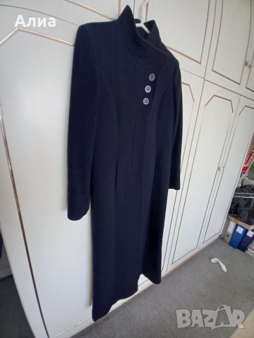 Палто дълго, тъмно синьо, Max Danieli, снимка 12 - Палта, манта - 32734820