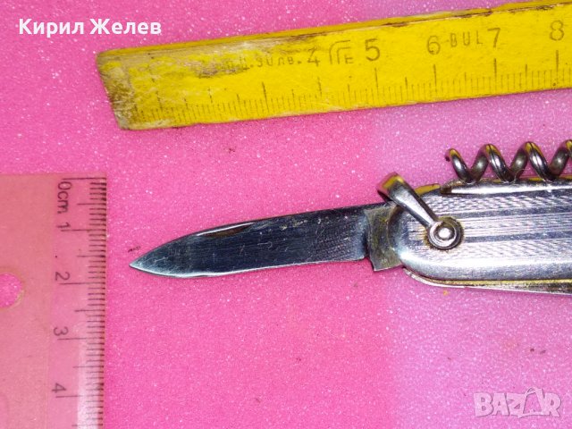 BARCEON FRANCE INOX Старо БОЦМАНСКО РЯДКО КОЛЕКЦИОНЕРСКО МАРКОВО ФРЕНСКО ДЖОБНО НОЖЧЕ 43144, снимка 10 - Колекции - 44041244