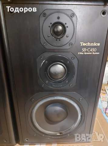Technics 3 Way Speaker System 200/100W 6 Ohm , снимка 6 - Тонколони - 52209247