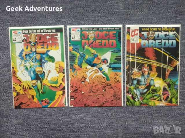 Комикси Judge Dredd Comics Английски Издания 90те