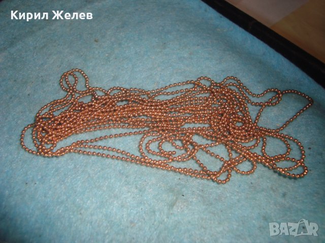 ПОЗЛАТЕНА ДЪЛГА ФИНА КРАСИВА и НЕЖНА ВЕРИЖКА 19494