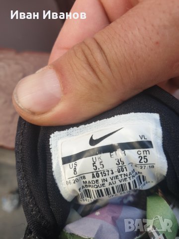 маратонки  NIKE AIR  ZOOM WINFLO 5 SHIELD номер 39 , снимка 17 - Маратонки - 37156176