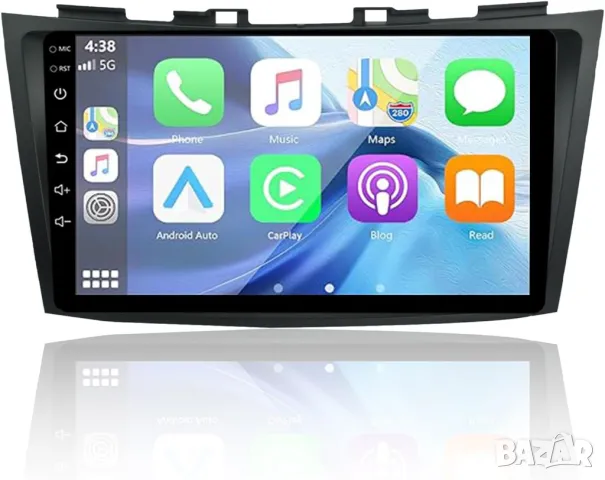 Мултимедия, за  Suzuki Swift 4, 2011-2017, Навигация, с Android, плеър, двоен дин, плеър, 2DIN Swift