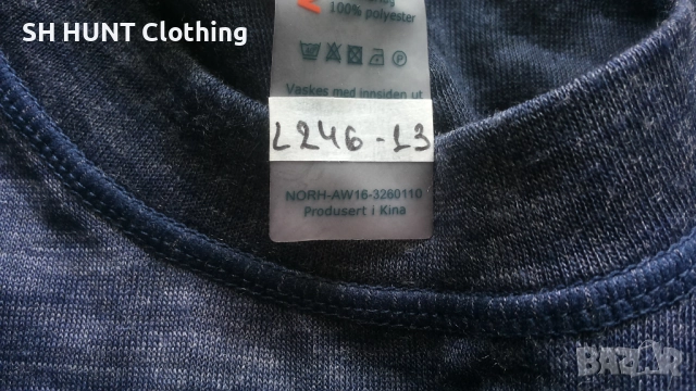NORHAIM 70% Merino Wool Thermo Underwear размер XS термо блуза 70% Мерино вълна - 1642, снимка 10 - Екипировка - 52777518