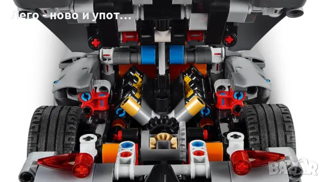 НОВО LEGO Technic 42173 - Сива хиперкола Koenigsegg Jesko, снимка 7 - Конструктори - 49116055