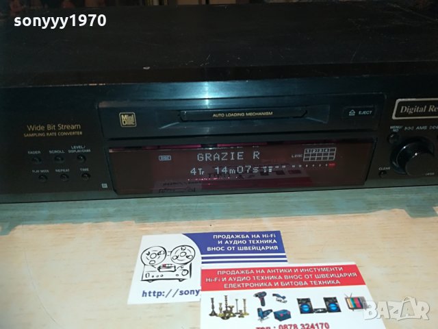 ПОРЪЧАН-SONY MDS-JE520 MINIDISC MADE IN JAPAN, снимка 15 - Декове - 28643992