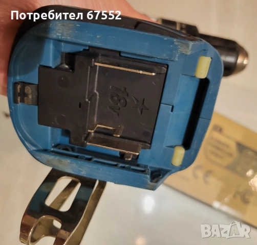 Безчетков ударен винтоверт Makita DHP484. Само тяло, цената е крайна!, снимка 6 - Винтоверти - 52991225