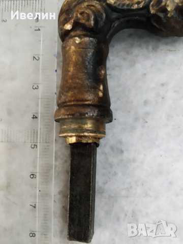 осем стари дръжки за врата от бронз, снимка 3 - Антикварни и старинни предмети - 26497591