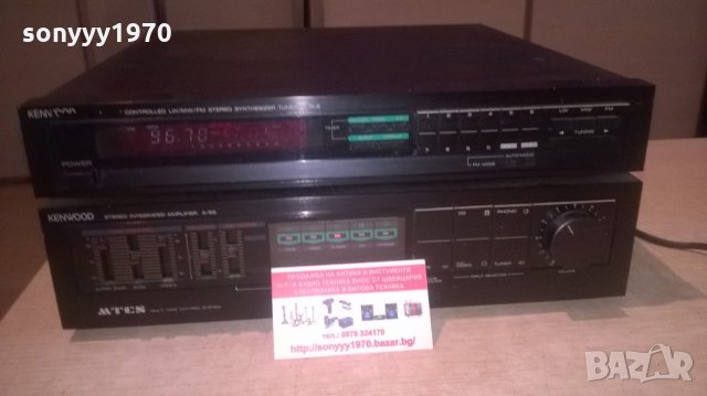 KENWOOD-TUNER & AMPLIFIER-ВНОС ШВЕИЦАРИЯ, снимка 4 - Ресийвъри, усилватели, смесителни пултове - 26599775