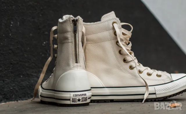 кецове / маратонки Converse Chuck Taylor All Star Hi-Rise Boot Leather+Fur  номер 37, снимка 7 - Кецове - 48563717