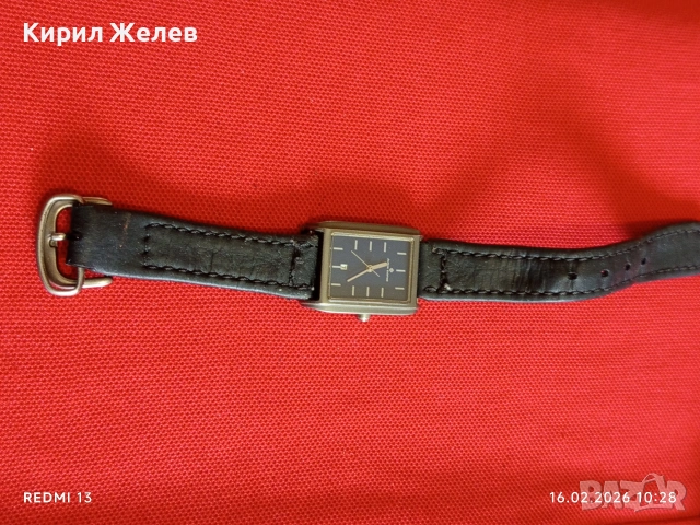 Модерен дамски часовник ALPHA SAPPHIRE TITANIUM много красив работи 34860, снимка 4 - Дамски - 53491754