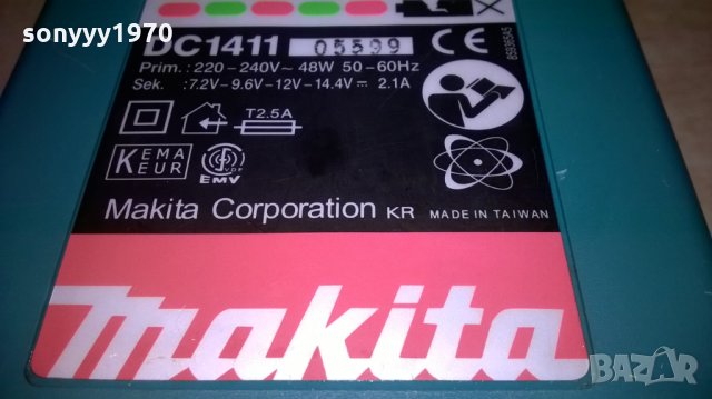 *makita charger-14.4v-внос франция, снимка 5 - Винтоверти - 26750296
