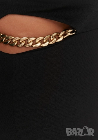 Черна официална рокля размер 2хл , снимка 5 - Рокли - 52850903