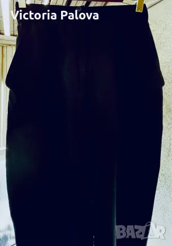 Панталон голям размер MONDI тежък лен и вискоза, снимка 3 - Панталони - 47725001