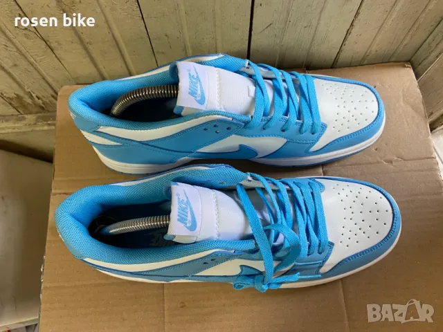 ''Nike Dunk Low UNC University Blue White''оригинални маратонки 45 ном, снимка 9 - Маратонки - 48163218