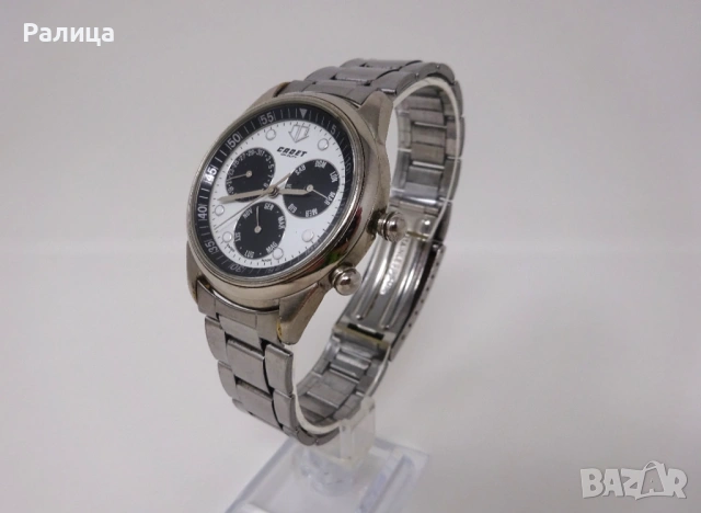 Швейцарски кварцов часовник Cadet с въртрешен въртящ безел, снимка 2 - Мъжки - 53579090