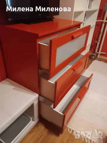 Ikea мебели - четирикрилен гардероб, етажерка и скрин, снимка 14 - Гардероби - 50174043