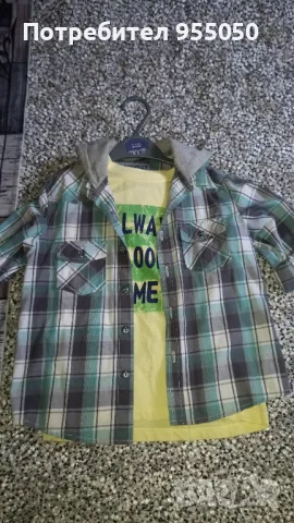 Страхотна детска ризка с качулка Respect английска марка, снимка 2 - Детски комплекти - 47310940