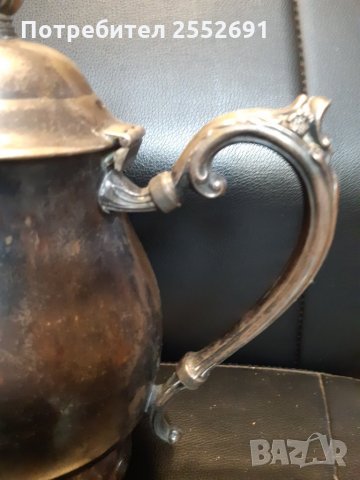 Посребрен старинен съд , снимка 7 - Антикварни и старинни предмети - 27785013
