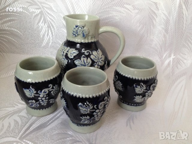 Vintage. Нов. Немски сервиз за вино/ракия., снимка 2 - Сервизи - 39977309