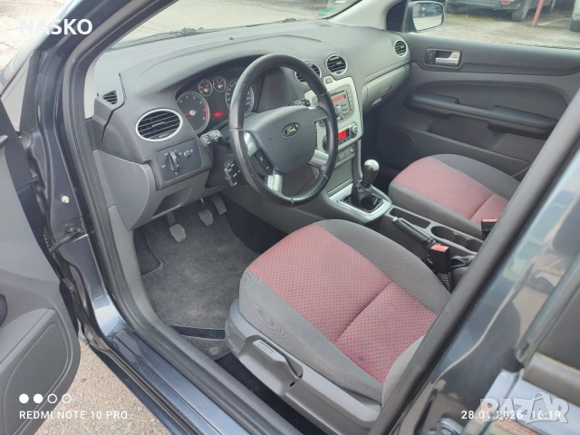  FORD FOCUS 2007г.  1.8-16V  125к.с , снимка 11 - Автомобили и джипове - 53308455