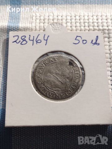 Сребърна монета 6 кройцера 1680г. Епископ Фридрих Силезия 28464