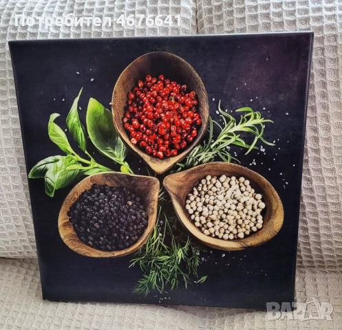 Фото картина с подправки