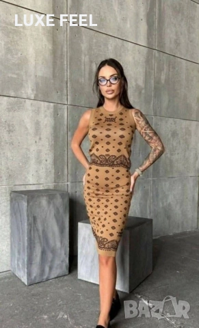 MIU MIU ⚜️ Плетиво ⚜️ Комплект - 3 Части , снимка 3 - Комплекти - 53233786