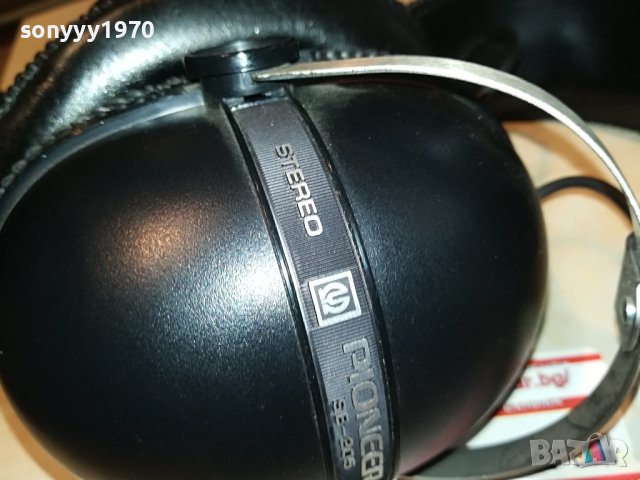 поръчани-PIONEER SE-205 HIFI STEREO HEADPHONES 0109221648, снимка 15 - Слушалки и портативни колонки - 37869713